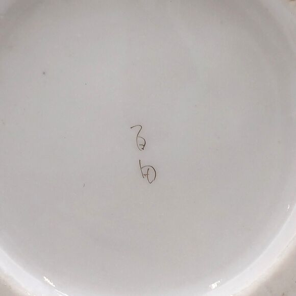 Vintage Japanese Lake Floral Birds Porcelain Lidded Teapot Tea Hand Painted - Picture 10 of 13